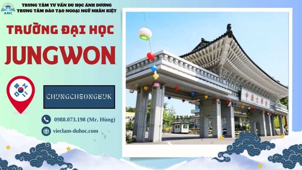 Đại học Jungwon - Du học Ánh Dương