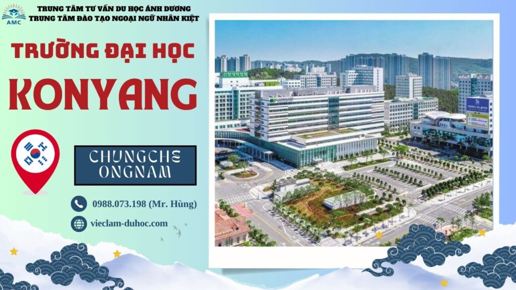 Đại học Konyang - Du học Ánh Dương