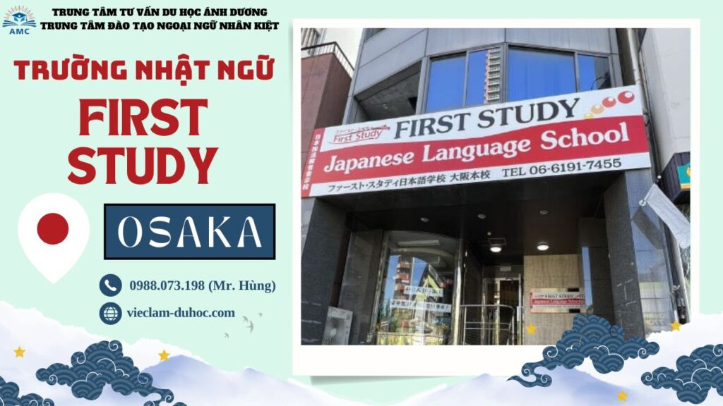 NHẬT NGỮ FIRST STUDY 30 Trường Nhật ngữ First Study - Du học Ánh Dương