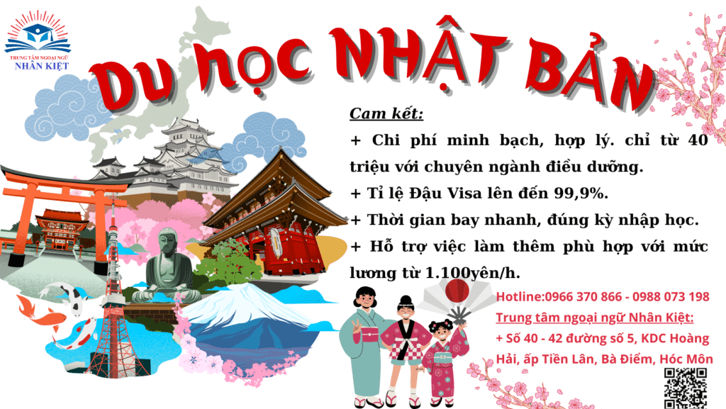 TUYỂN SINH: Du học Nhật Bản - hệ vừa học vừa làm năm 2023 66 nb