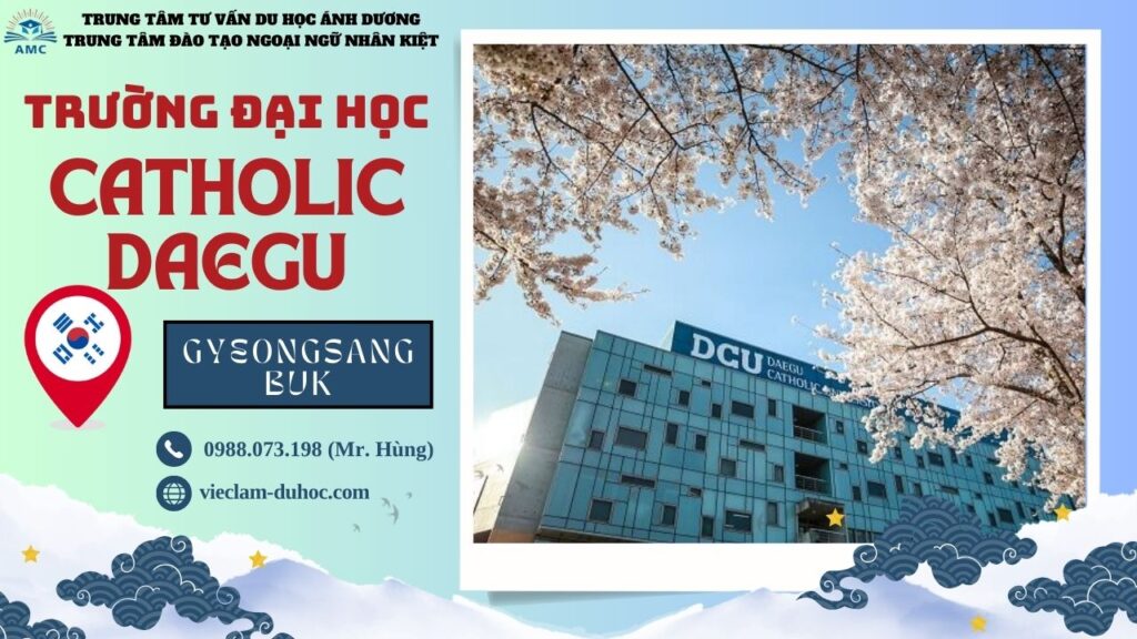 Đại học Catholic Daegu - Du học Ánh Dương