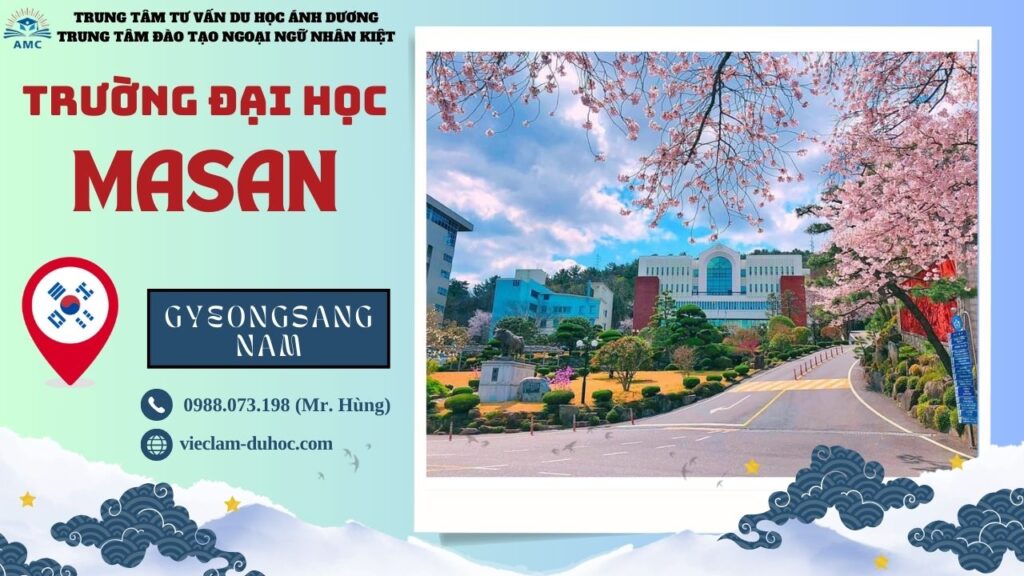 ĐẠI HỌC MASAN 386 Đại học Masan - Du học Ánh Dương