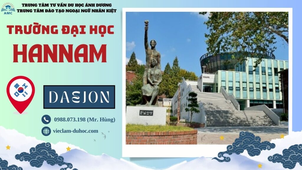 ĐẠI HỌC HANNAM 294 Đại học Hannam - Du học Ánh Dương