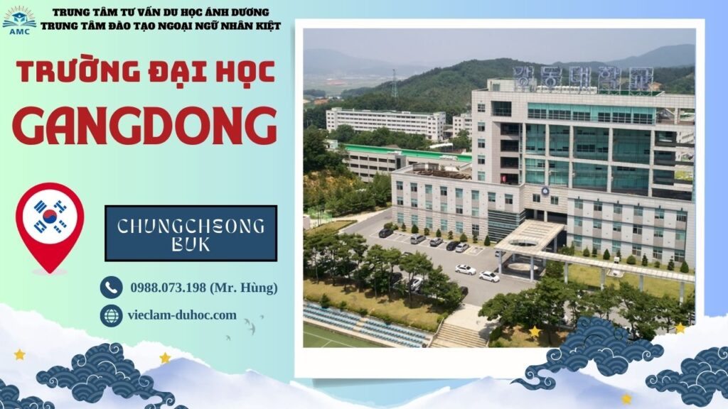 CAO ĐẲNG GANGDONG 368 Đại học Gangdong - Du học Ánh Dương
