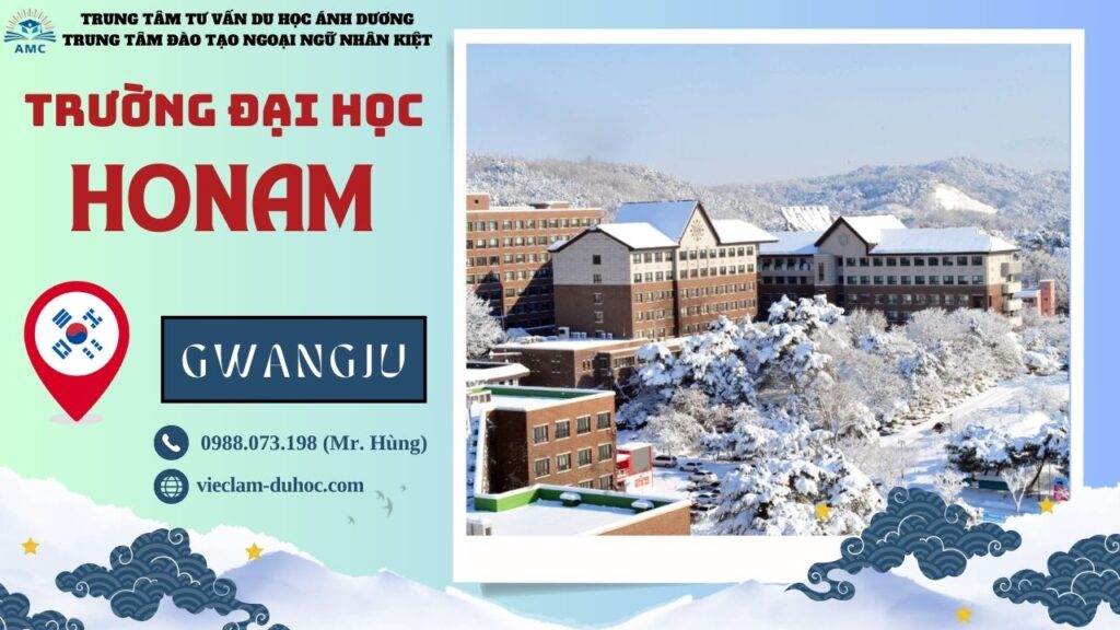 ĐẠI HỌC HONAM 285 Đại học Honam - Du học Ánh Dương
