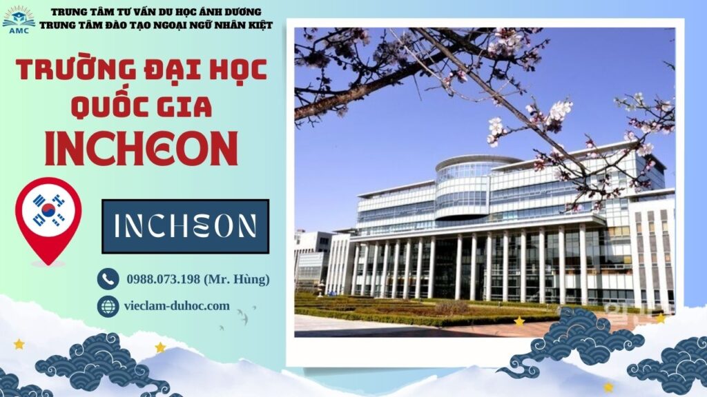 ĐẠI HỌC INCHEON 232 Đại học Quốc gia Incheon - Du học Ánh Dương