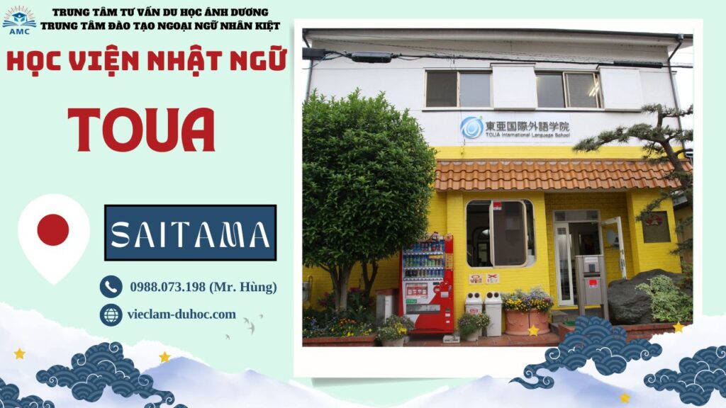 NHẬT NGỮ TOUA 125 Học viện Nhật ngữ Toua - Du học Ánh Dương
