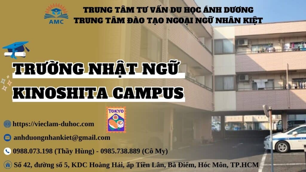 NHẬT NGỮ KINOSHITA 266 TRƯỜNG NHẬT NGỮ KINOSHITA CAMPUS