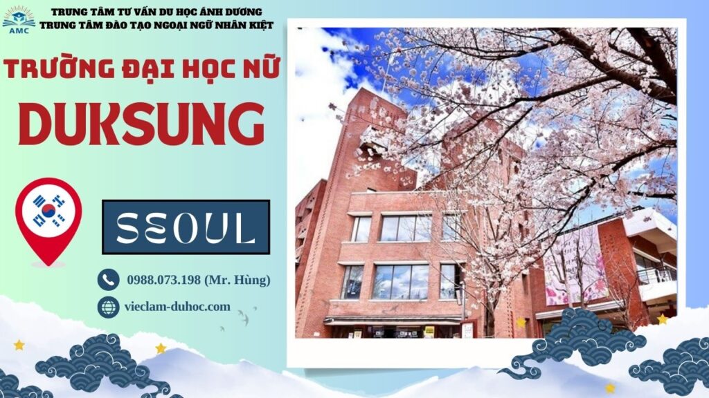 ĐẠI HỌC NỮ DUKSUNG 142 Đại học nữ Duksung - Du học Ánh Dương