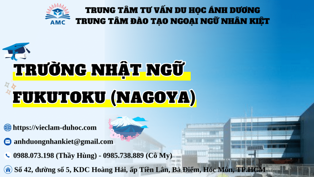 NHẬT NGỮ FUKUTOKU 123 TRƯỜNG NHẬT NGỮ FUKUTOKU