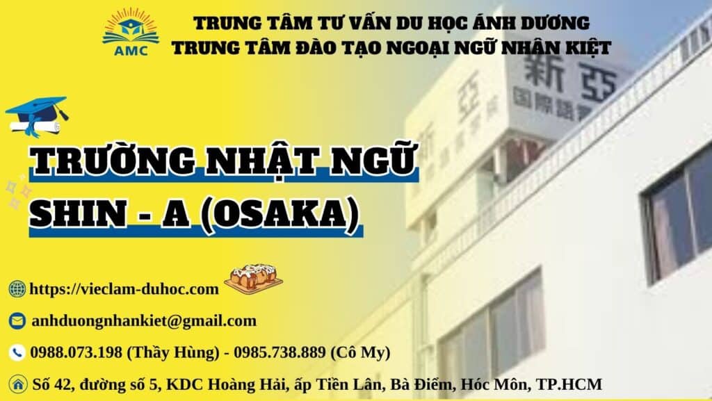 NHẬT NGỮ SHIN-A 80 Trường nhật ngữ Shin - A
