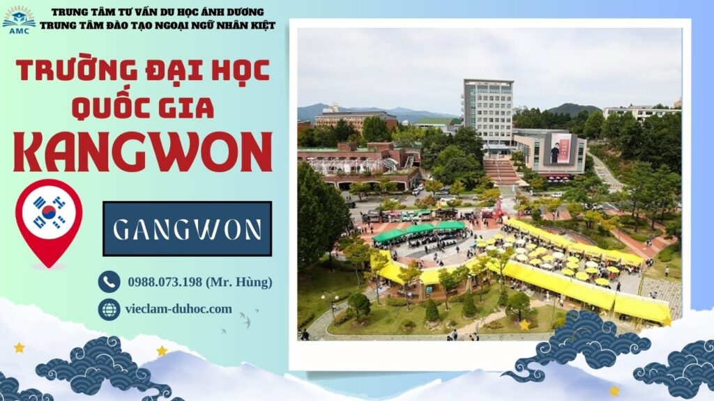 Đại học Quốc gia Kangwon - Du học Ánh Dương