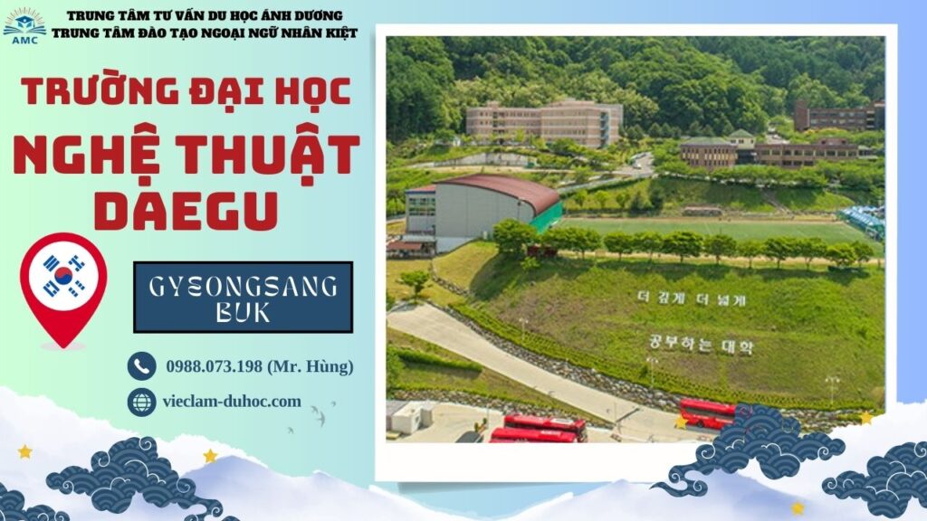 ĐẠI HỌC NGHỆ THUẬT DAEGU 91 Đại học Nghệ thuật Daegu - Du học Ánh Dương