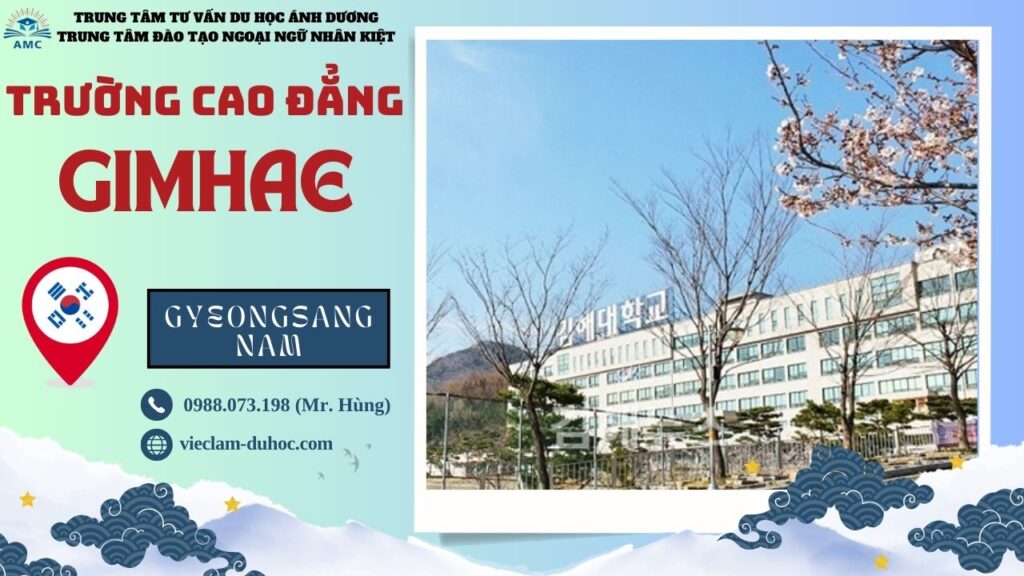 CAO ĐẲNG GIMHAE 31 Cao đẳng Gimhae - Du học Ánh Dương