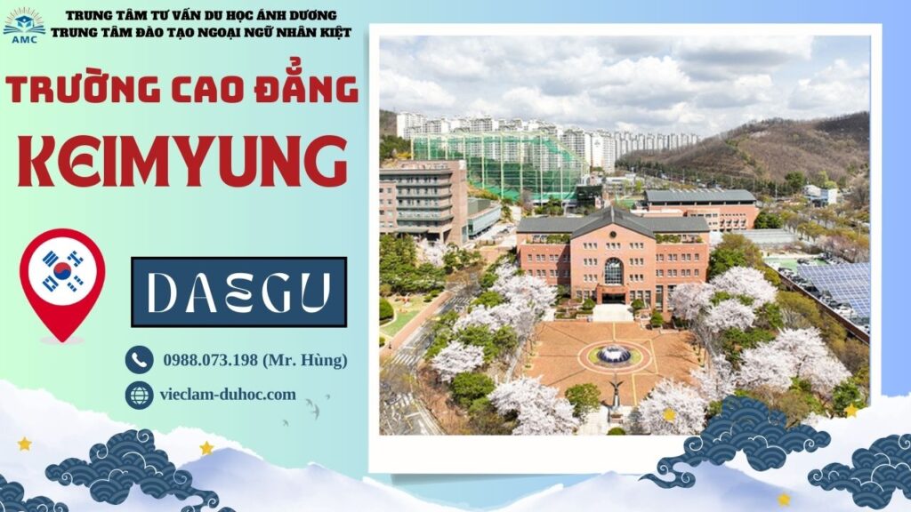 CAO ĐẲNG VĂN HÓA KEIMYUNG 24 Cao đẳng Keimyung - Du học Ánh Dương