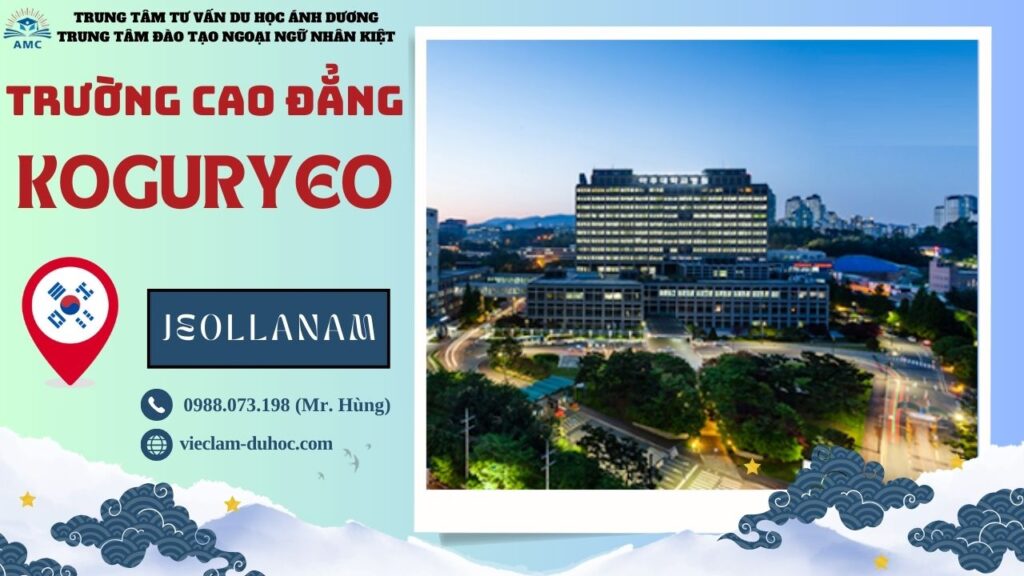 TRƯỜNG CAO ĐẲNG KOGURYEO 21 Cao đẳng Koguryeo - Du học Ánh Dương