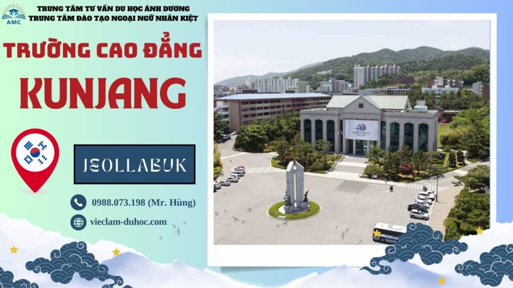 CAO ĐẲNG KUNJANG 15 Cao đẳng Kunjang - Du học Ánh Dương
