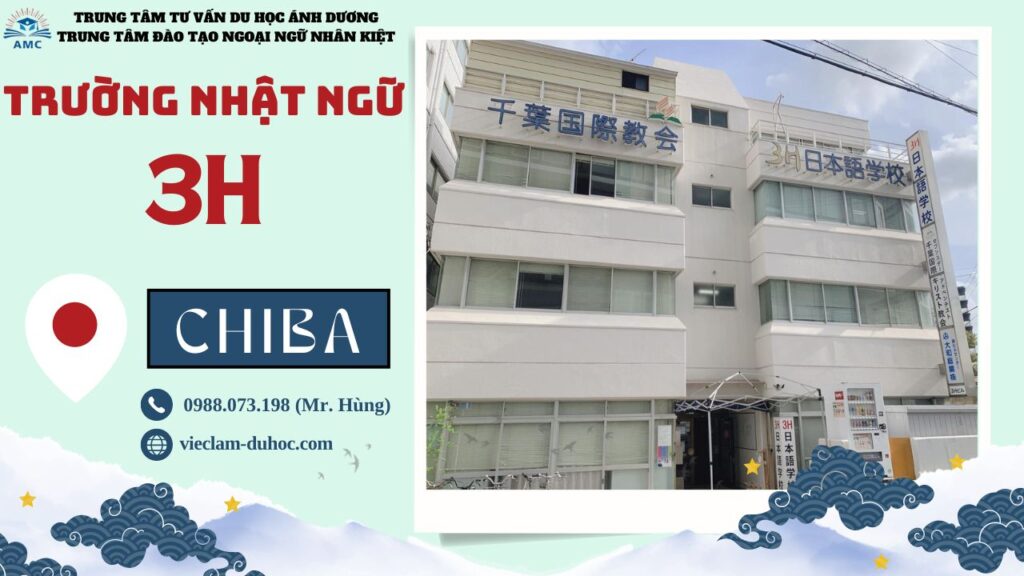 TRƯỜNG NHẬT NGỮ 3H 9 Trường Nhật ngữ 3H - Du học Ánh Dương