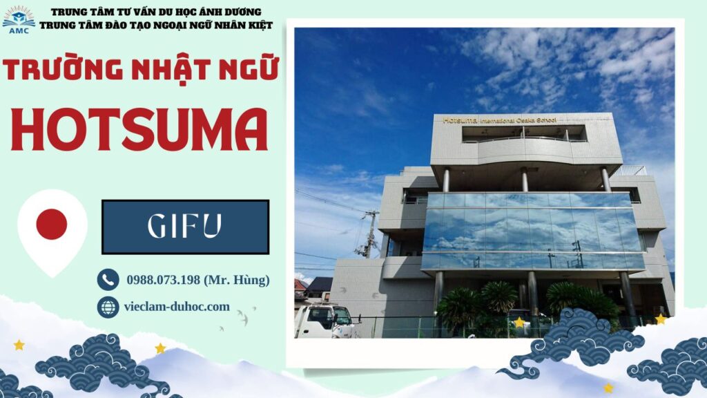 TRƯỜNG NHẬT NGỮ QUỐC TẾ HOTSUMA GIFU 6 Trường Nhật ngữ quốc tế Hotsuma Gifu - Du học Ánh Dương