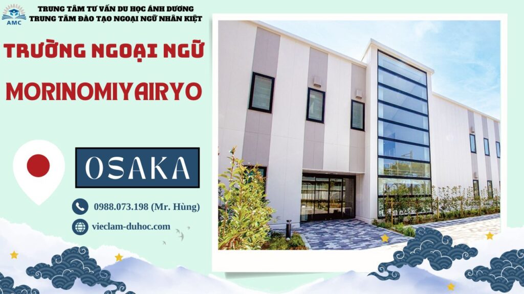 TRƯỜNG NGOẠI NGỮ MORINOMIYAIRYO 36 Trường Ngoại Ngữ Morinomiyairyo - Du học Ánh Dương