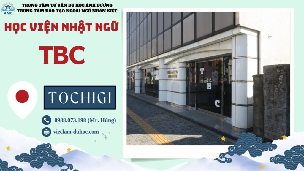 HỌC VIỆN NHẬT NGỮ TBC 9 Học viện nhật ngữ TBC - Du học Ánh Dương