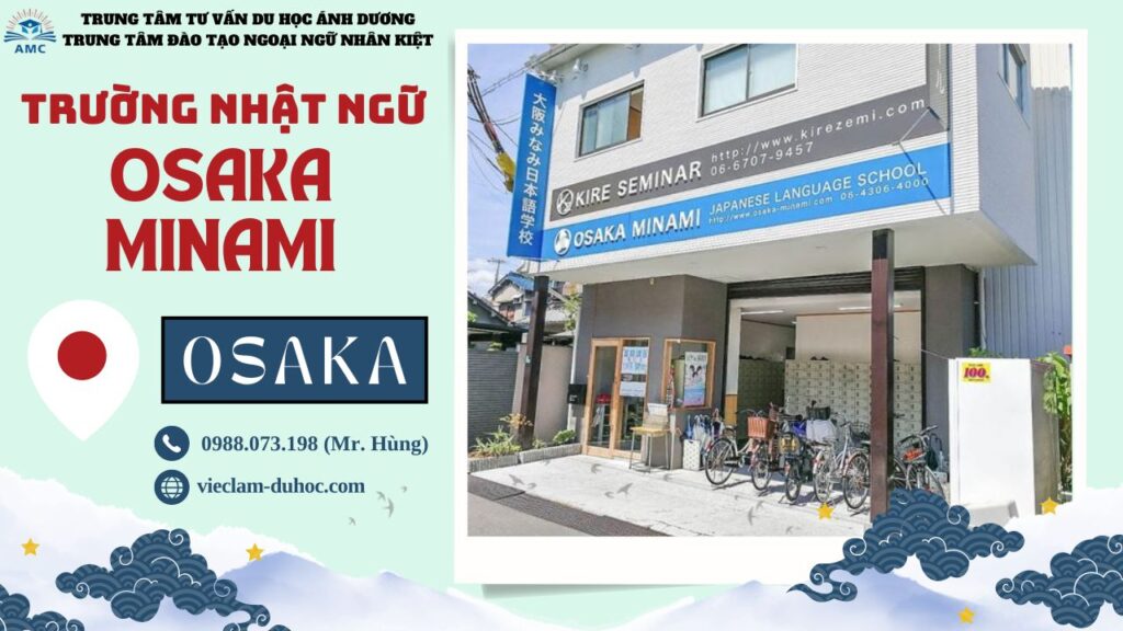TRƯỜNG NHẬT NGỮ OSAKA MINAMI 27 Trường Nhật ngữ Osaka Minami - Du học Ánh Dương