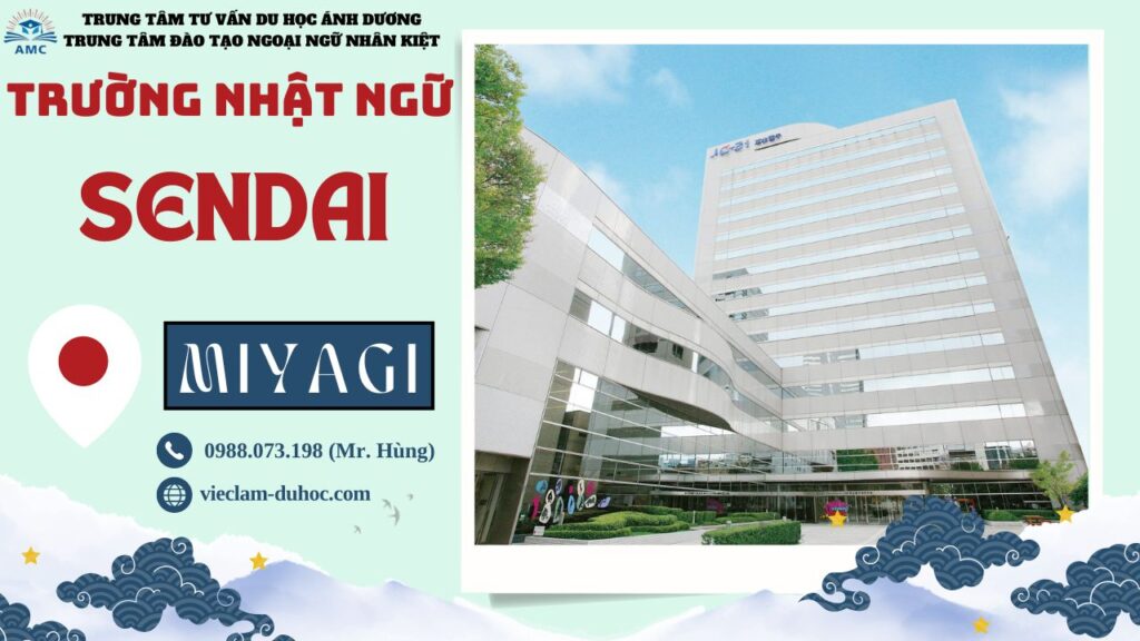 TRƯỜNG NHẬT NGỮ QUỐC TẾ SENDAI 93 Trường Nhật ngữ Quốc tế Sendai - Du học Ánh Dương