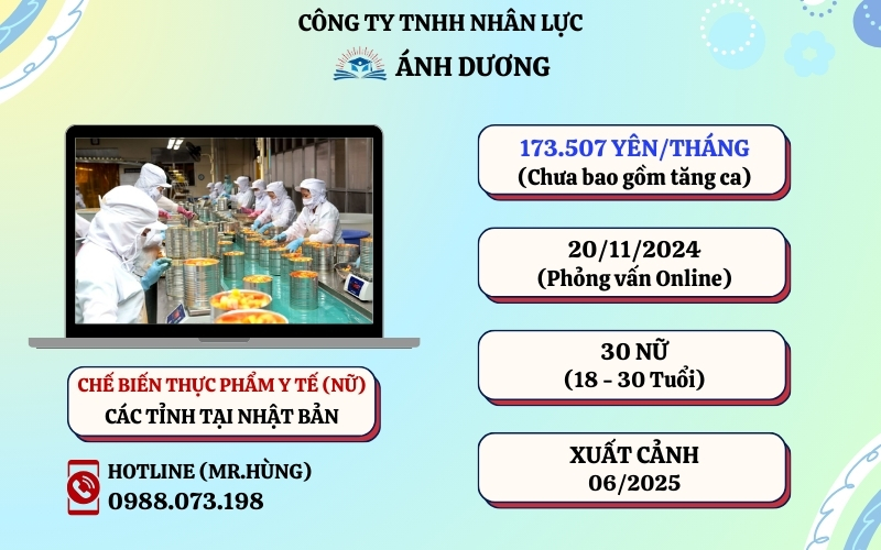 ĐƠN HÀNG CHẾ BIẾN THỰC PHẨM Y TẾ (NỮ) _ PV 20112024