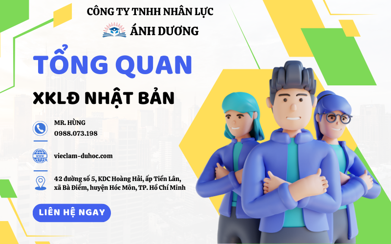 TỔNG QUAN XKLĐ NHẬT BẢN 8 XKLĐ Nhật Bản