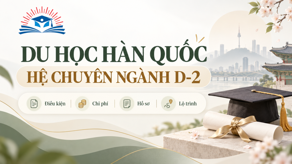 Du Học Hàn Quốc Hệ Chuyên Ngành D2 5 Ảnh bìa